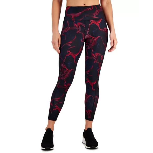 Ideology Compression 7/8 Leggings Sz Small Side Pocket UPF 50+ Athletic Gym - Picture 1 of 9